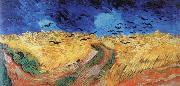 Vincent Van Gogh wheat field with crows oil painting reproduction